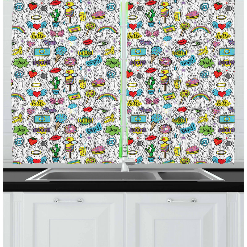 Tailored Kitchen Curtain