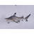 Black Tip Shark Statue