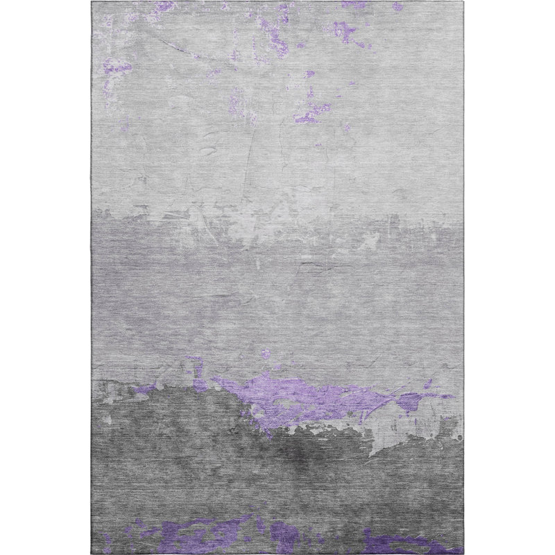 Premium Machine Washable Fairwood AMF1885 Modern Rug, Rectangle 8' x 10'