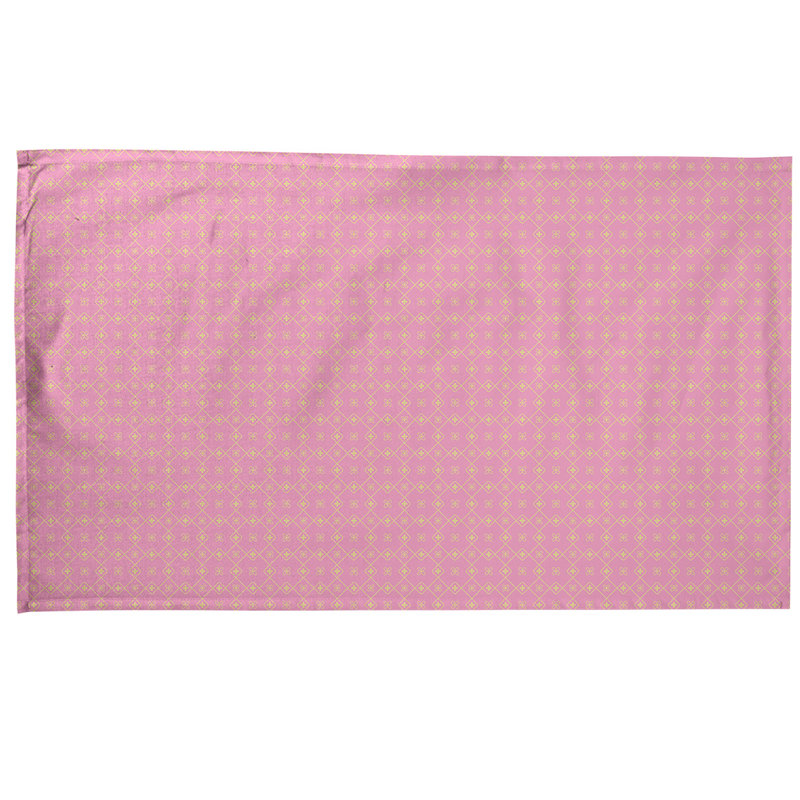 Mcguigan Tea Towel Kitchen Towel, Poly Twill, Rose