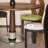 Walnut Round Solid Wood Dining table-180162409