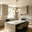 7- Light 36 inch Dimmable Bubble Glass Sputnik Modern Linear Chandelier Farmhouse Kitchen Lighting Pendant-1116772921