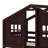 Twin Over Twin House Bunk Bed With Ladder-572416386