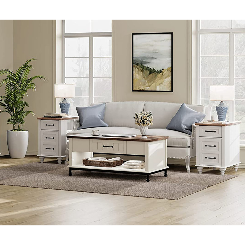 Ensemble de tables basses 3 pièces Bellasophia