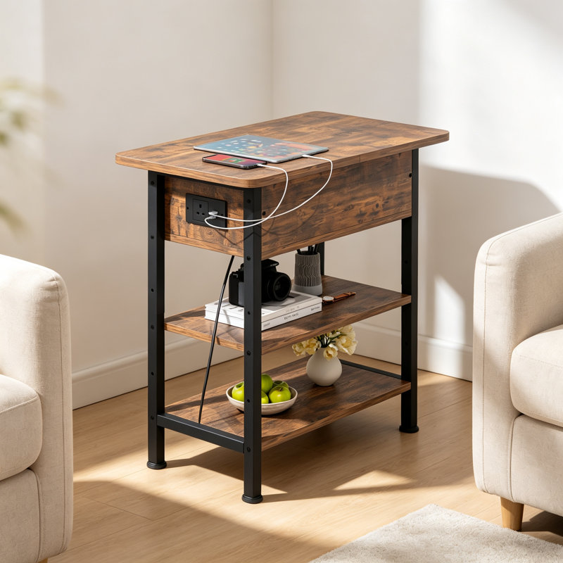 60.96 cm W Bedside Table