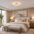 Modern LED Round Crystal Flush Mount -422164195-422164190