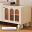 Meuble télé en bois massif de style crème moderne-104907229-104907230
