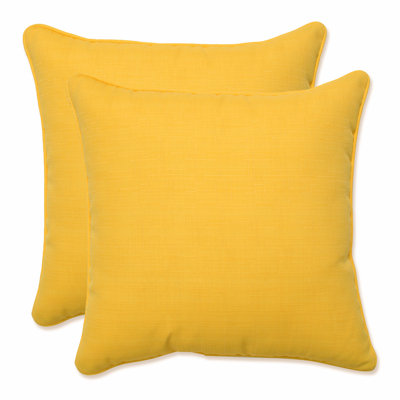 Housse et insert de coussin décoratif intérieur / extérieur en polyester / mélange de polyester
