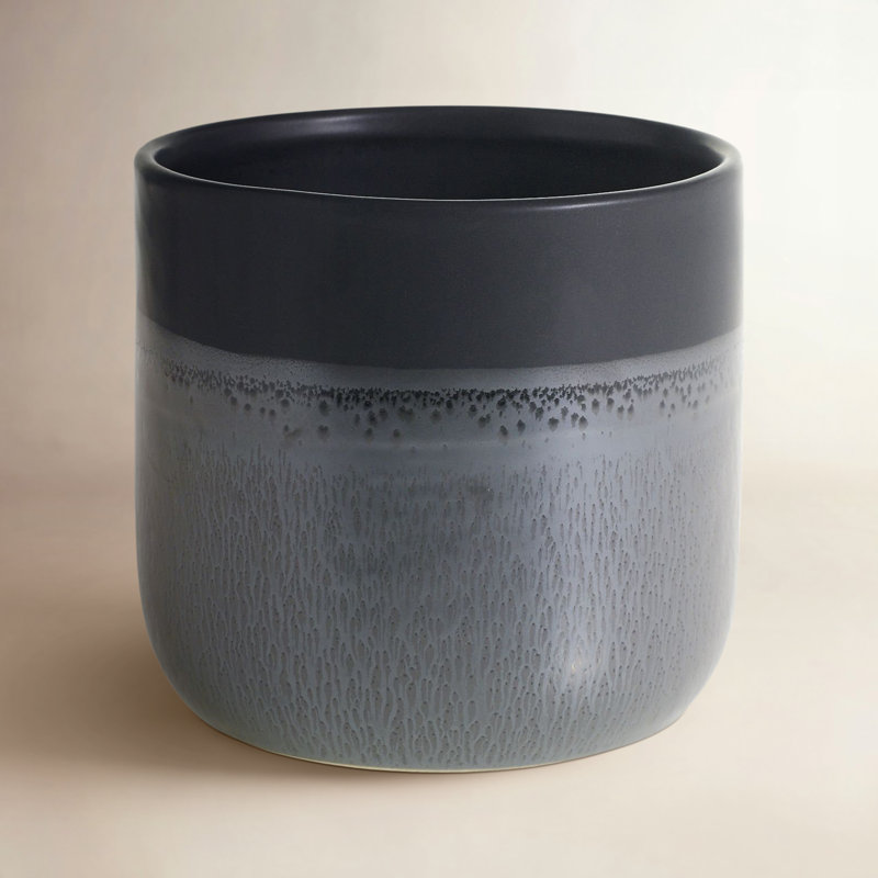 Pot à fleurs en céramique Kebe, H 6,75 po x l 7 po x P 7 po