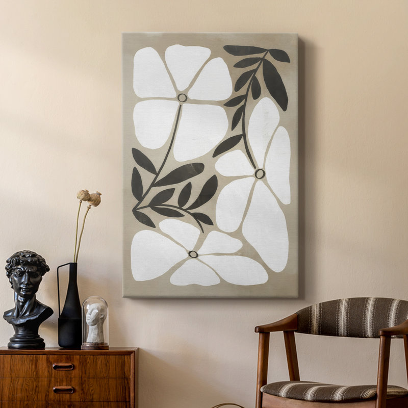 Melty Blooms I - galerie sur mesure, H 36 po x l 24 po