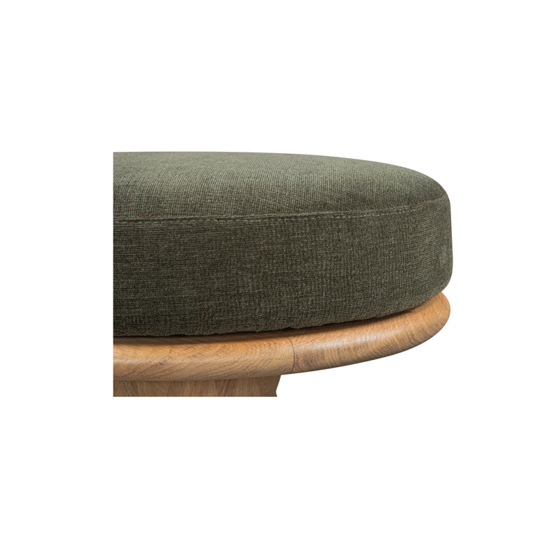 Nio Swivel Counter Stool White Mist, Green