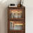 Nut-brown Solid Wood+Glass Display Cases