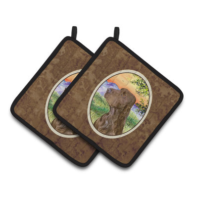 Caroline's Treasures Field Spaniel Polyester Potholder