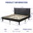 Edo Modern Upholstered Bed Frame-1258578408