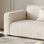 Canapé modulaire blanc en coton et lin-910383491