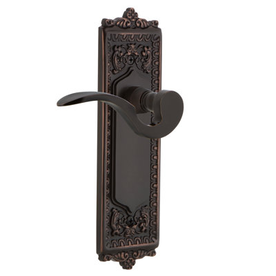 Egg & Dart Plate Single Dummy with Manor Lever