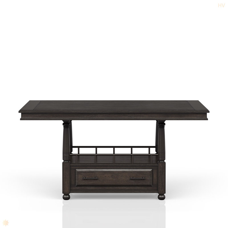 Deep Coffee Counter Height Dining Table