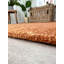 Tapis tissé lavable orange uni Alfa 7 pièces Alfa-1919632075