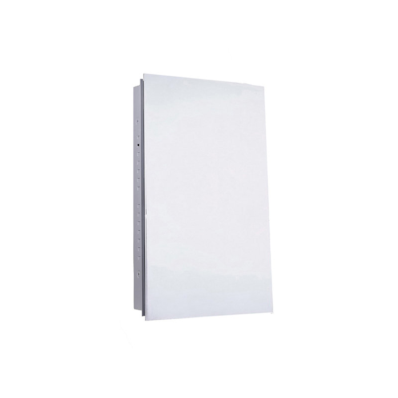 Armoire à pharmacie sans cadre avec miroir Akikazu, 16 po x 30 po, Plafonnier encastré