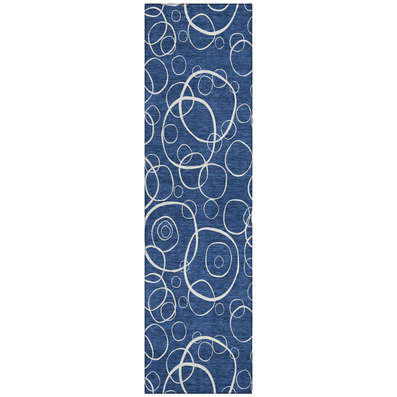 Machine Washable Indoor/Outdoor Chantille ACN2407 Geometric Rug, Runner 2'3" x 7'6"