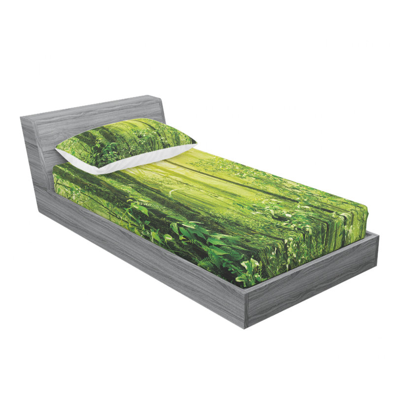 Microfiber Sheet Set, Twin XL Sheet Set with Fitted Sheet