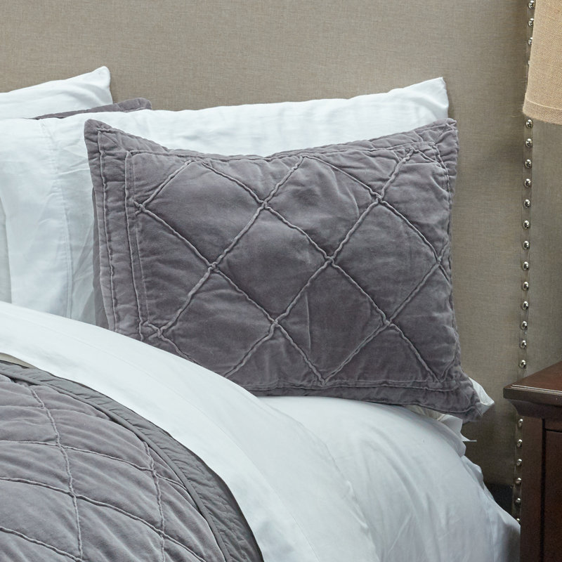 Collin Cotton Geometric Sham, King