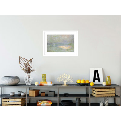 Waterloo Waterloo par Claude Monet, impression giclée sur cadre