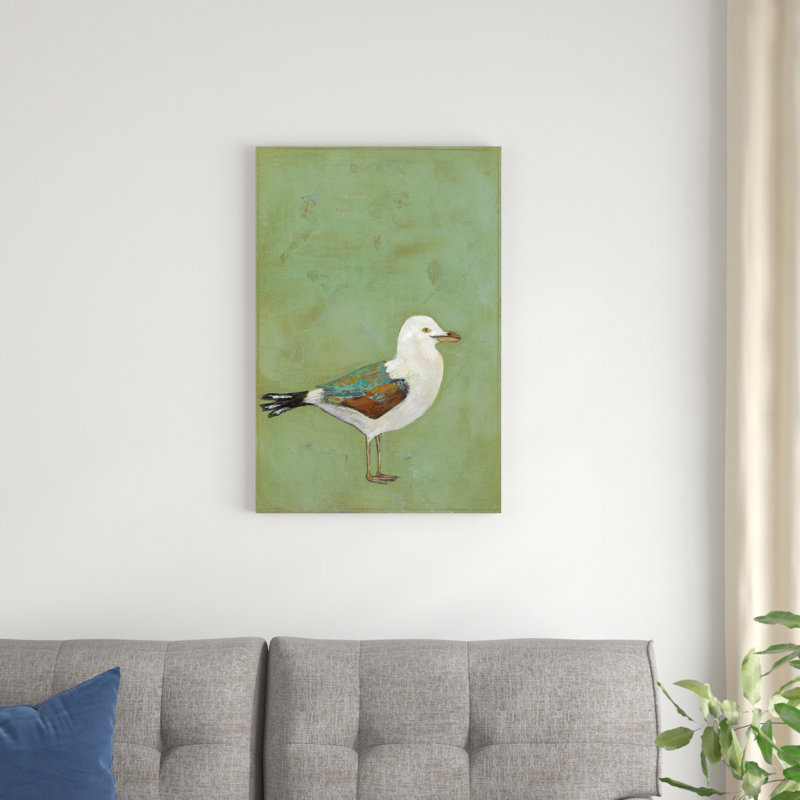 Oiseau de rivage vibrant II, H 30 po x l 20 po x P 1,25 po