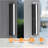 23'' H Dimmable LED Black Aluminum 3CCT(3000K/4000K/5000K) Adjustable Oudoor Wall Light-774641269