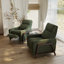 Fauteuil inclinable traditionnel en bois massif Edwin-1152804928