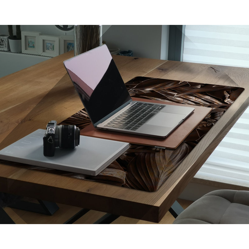 Polyvinyl Chloride (PVC) Desk Pad, 0.1cm H x 120cm W x 60cm D