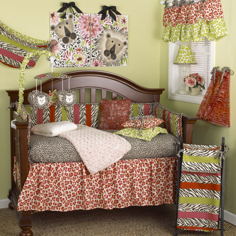 Here Kitty Kitty 100% Cotton - Piece Standard Crib Flat Sheet