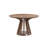 Seda Walnut Finish Round Dining Table