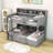 Halsy Kids Twin over Twin Drawer Wood Bunk Bed with Shelves-109856792
