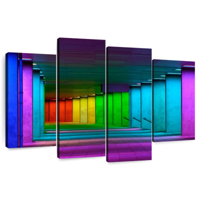 Lilie Rotterdam Rainbow Tunnel
