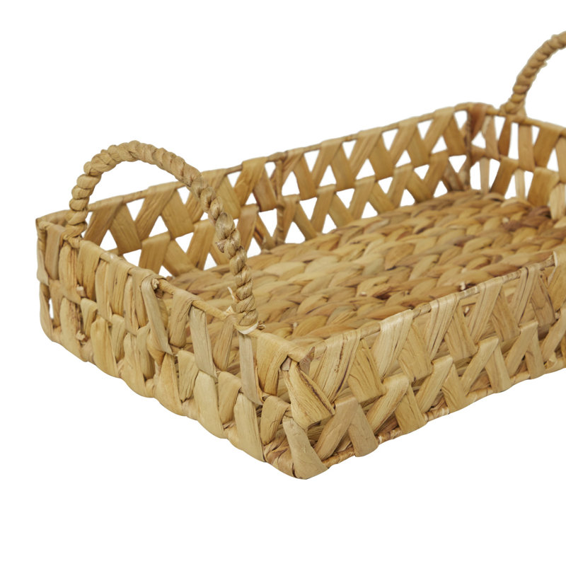 Harpswell Wicker Tray - Set of 3