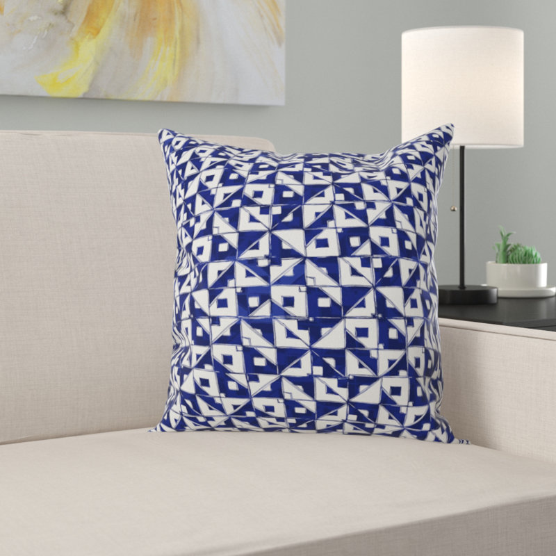 Coussin décoratif intérieur / extérieur Gabriela Fuente Ademaro, 16 po x 16 po