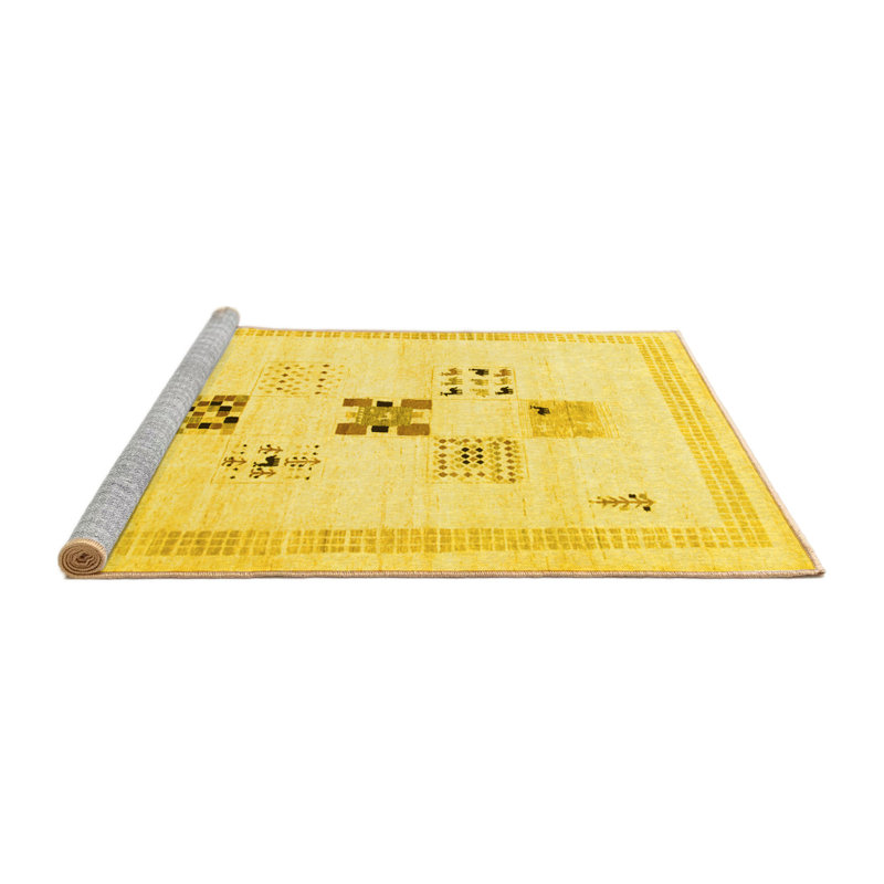 Tapis contemporains contemporains lavables à la machine 605, Carré 8 pi