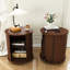 Table de chevet ronde Mid Century