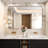 Cozy Design Tempered Glass Framed Wall-Mounted Bathroom Vanity Mirror-102799374-102799390-102799396