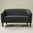 Boney Tufted Faux Leather Upholstered Small Loveseat-2000466218