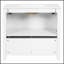 Meuble-lavabo blanc antique de 36 pouces avec lavabo en céramique et armoire de rangement spacieuse pour une organisation élégante-1507327267