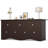Modern 5-drawer Double Dresser, 52" W-1764140802