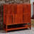 Classic solid wood storage shoe cabinet
