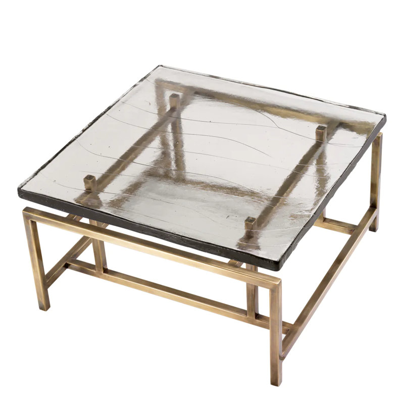 Schlumberg Glass Coffee Table