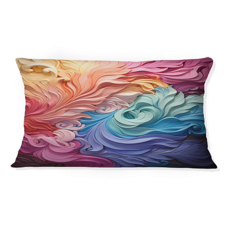 Coussin décoratif Opt Art Radiant Spectrum I - Op Art
