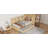 Twin Size Wood Daybed With Storage Shelves, Usb And Trundle-2051463938