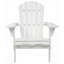 Chaise de patio en bois pour le jardin Chaise d'extérieur pliante en bois Adirondack-129866593