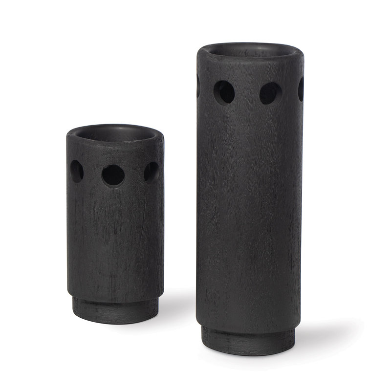 Ensemble de vases Regina Andrew, Noir