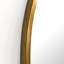 Gosse Round Metal Beveled Wall Mirror